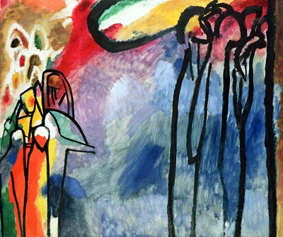 Improvvisazione n. 19, 1911 da Wassily Kandinsky